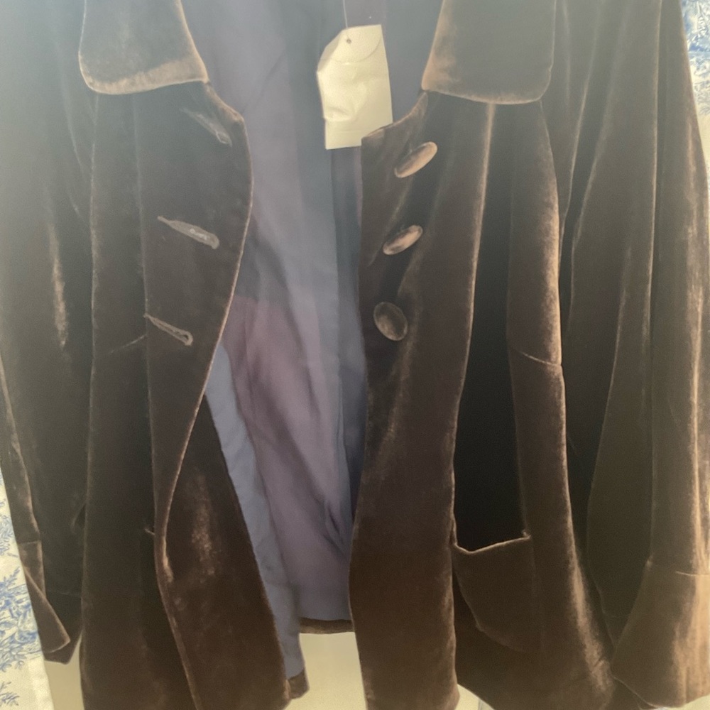Sundance Brown velvet jacket - Picture 4 of 4